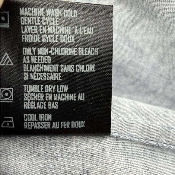 Patrick Assaraf Navy Blue Button Down Shirt Medium NWT $245 - Picture 10 of 10